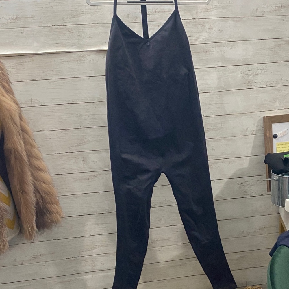 Spiritual Gangster Sleek Black Y-Racerback‎ Jumpsuit